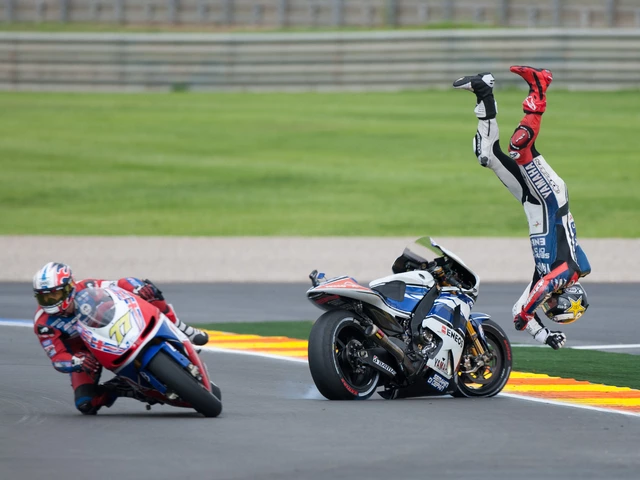 Why do MotoGP riders not turn their handles?
